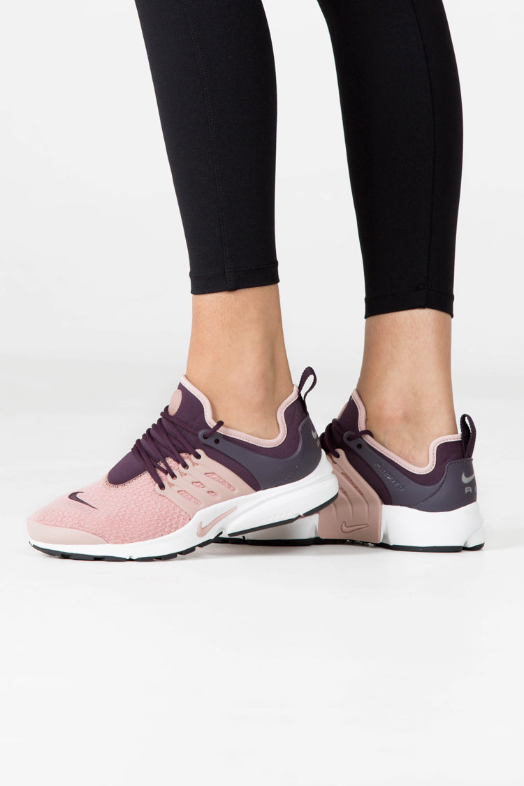 burgundy nike presto womens