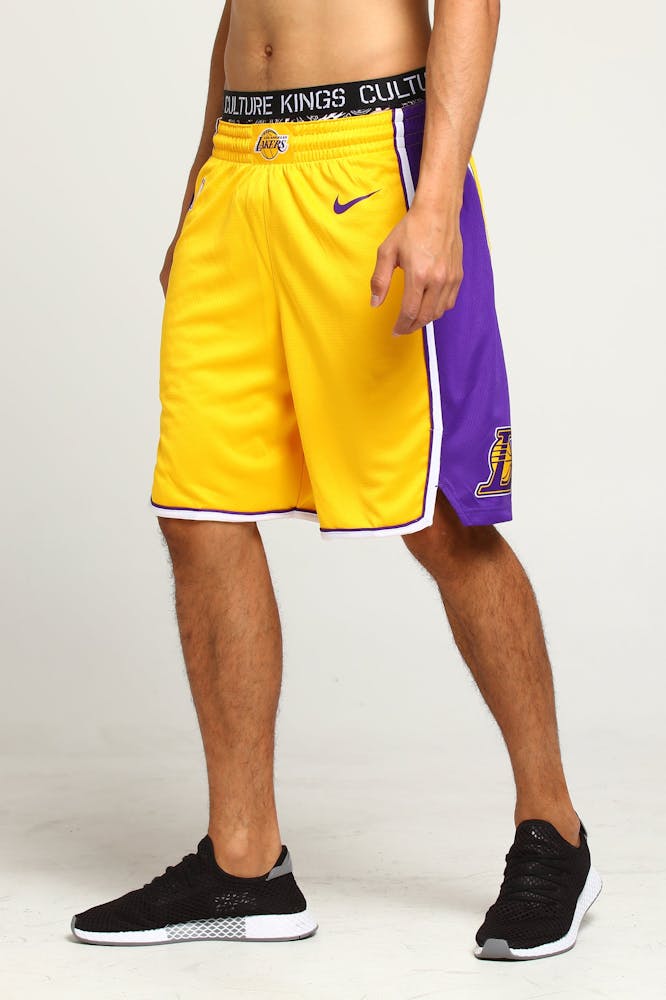 Los Angeles Lakers Nike Icon Edition Swingman Shorts ...