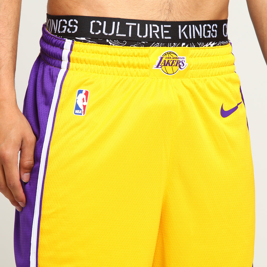 Los Angeles Lakers Nike Icon Edition Swingman Shorts ...