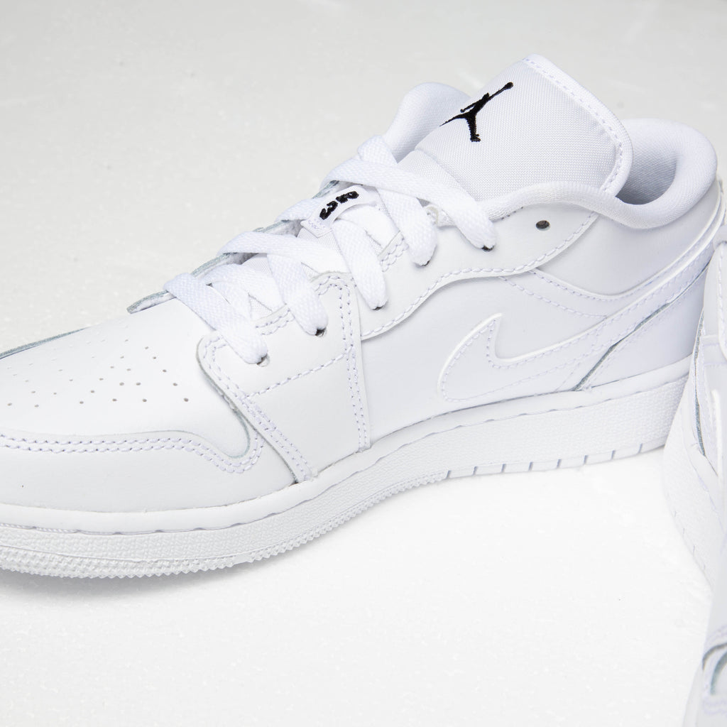 air jordan 1 low bg white