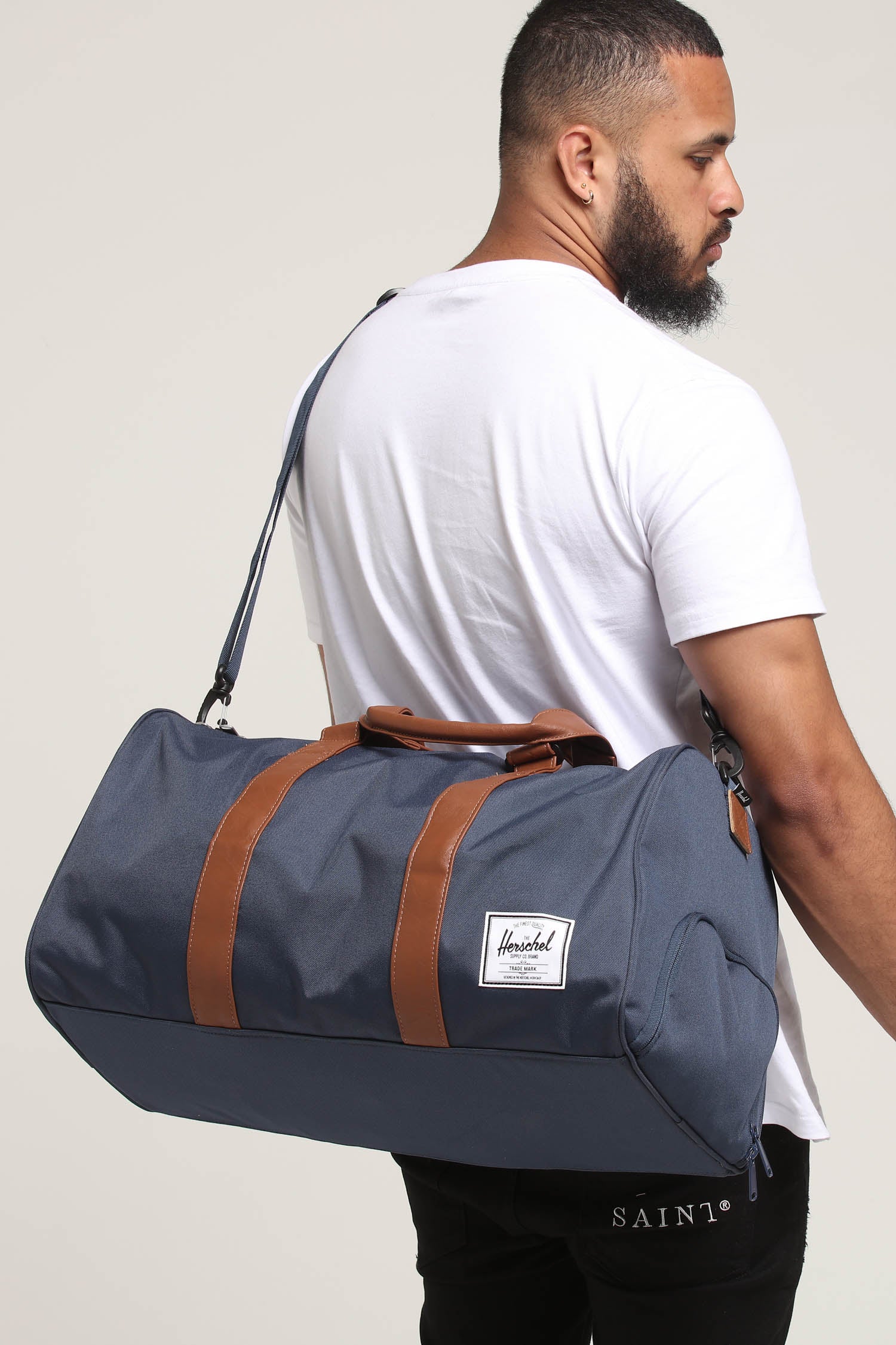 herschel navy duffle