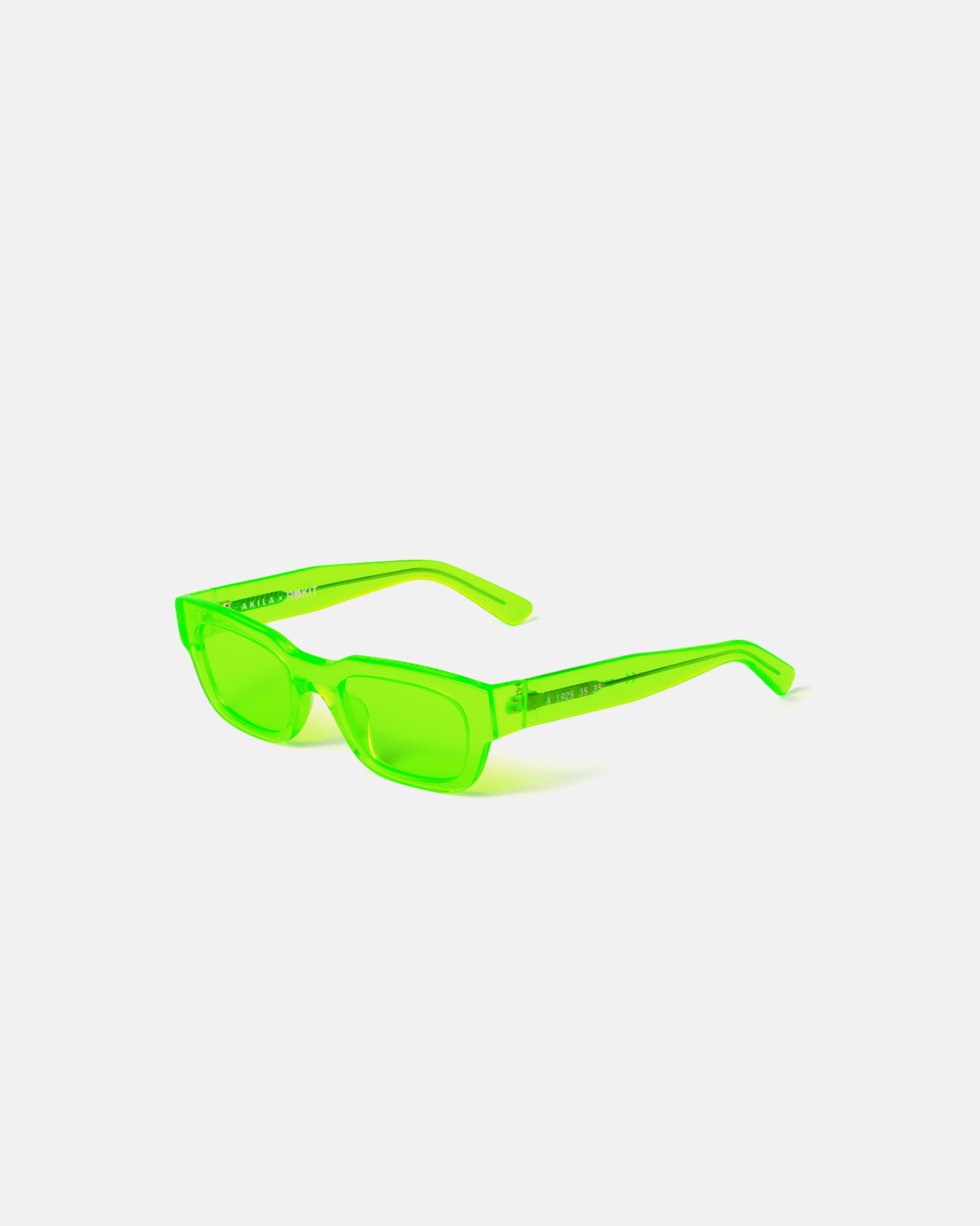 fluorescent green sunglasses