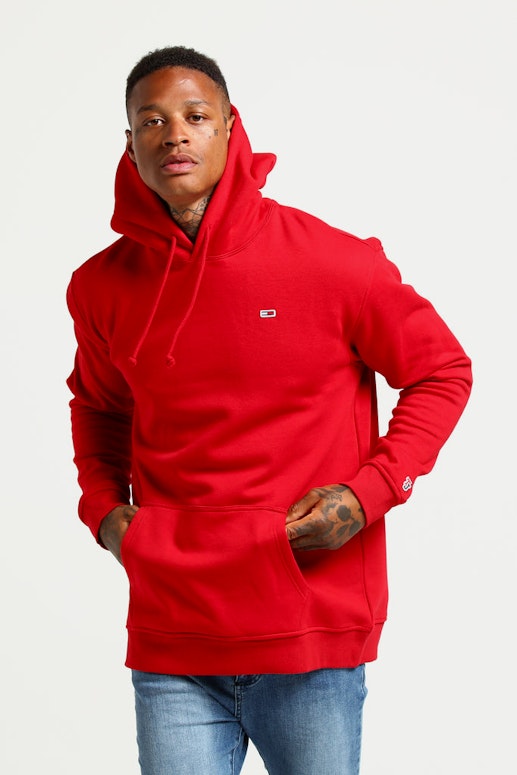 Tommy Jeans TJM Tommy Classics Hoodie Deep Red