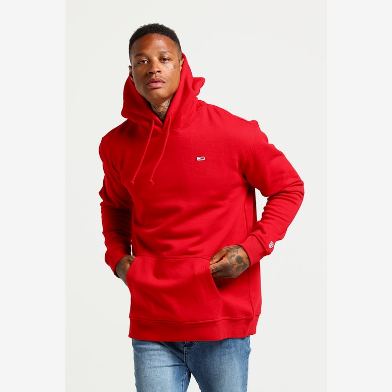Tommy Jeans TJM Tommy Classics Hoodie Deep Red