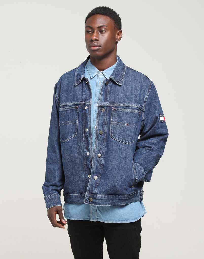 tommy jeans oversize trucker