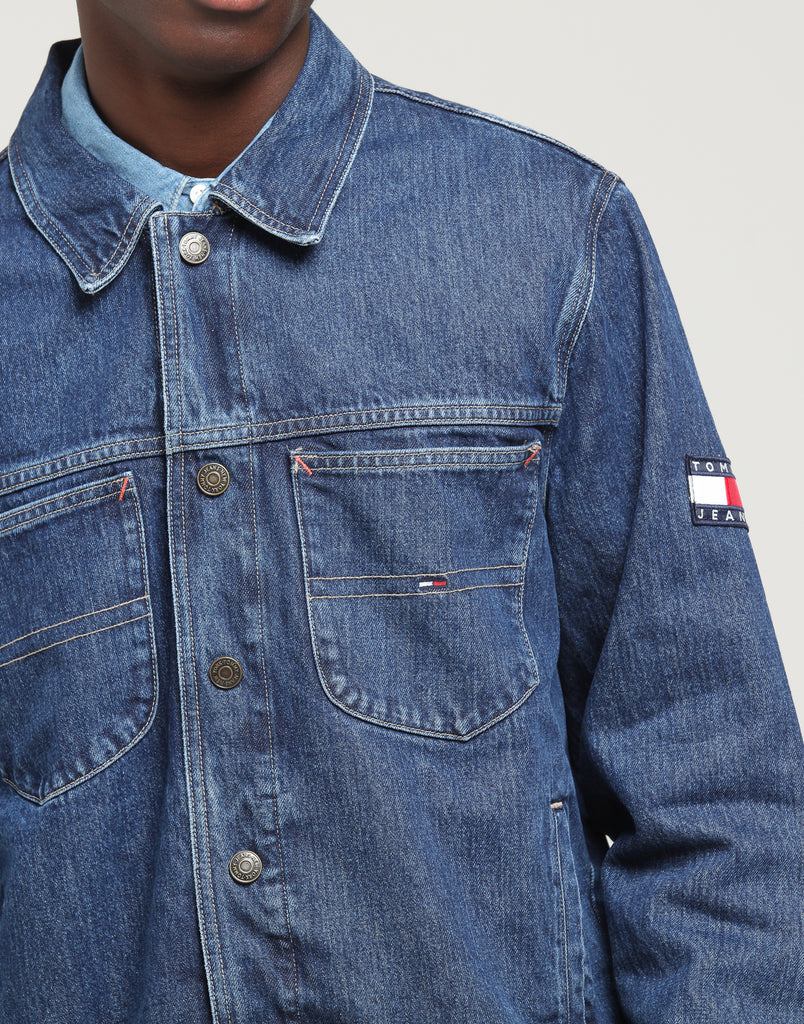 tommy jeans oversized trucker jacket