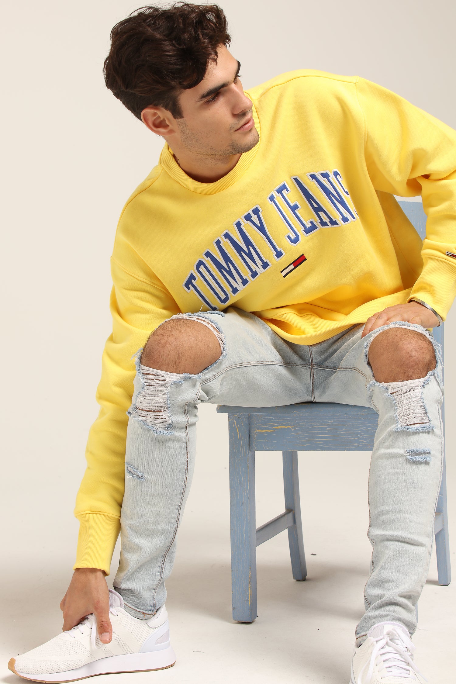 tommy jeans collegiate crew