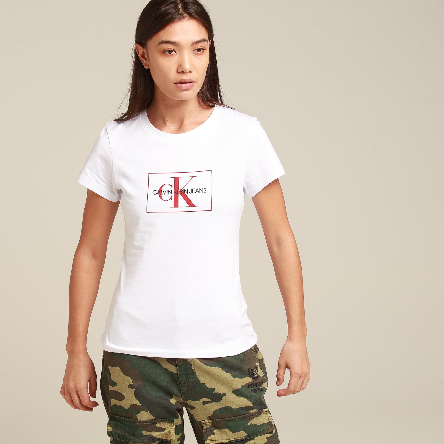 calvin klein outline monogram