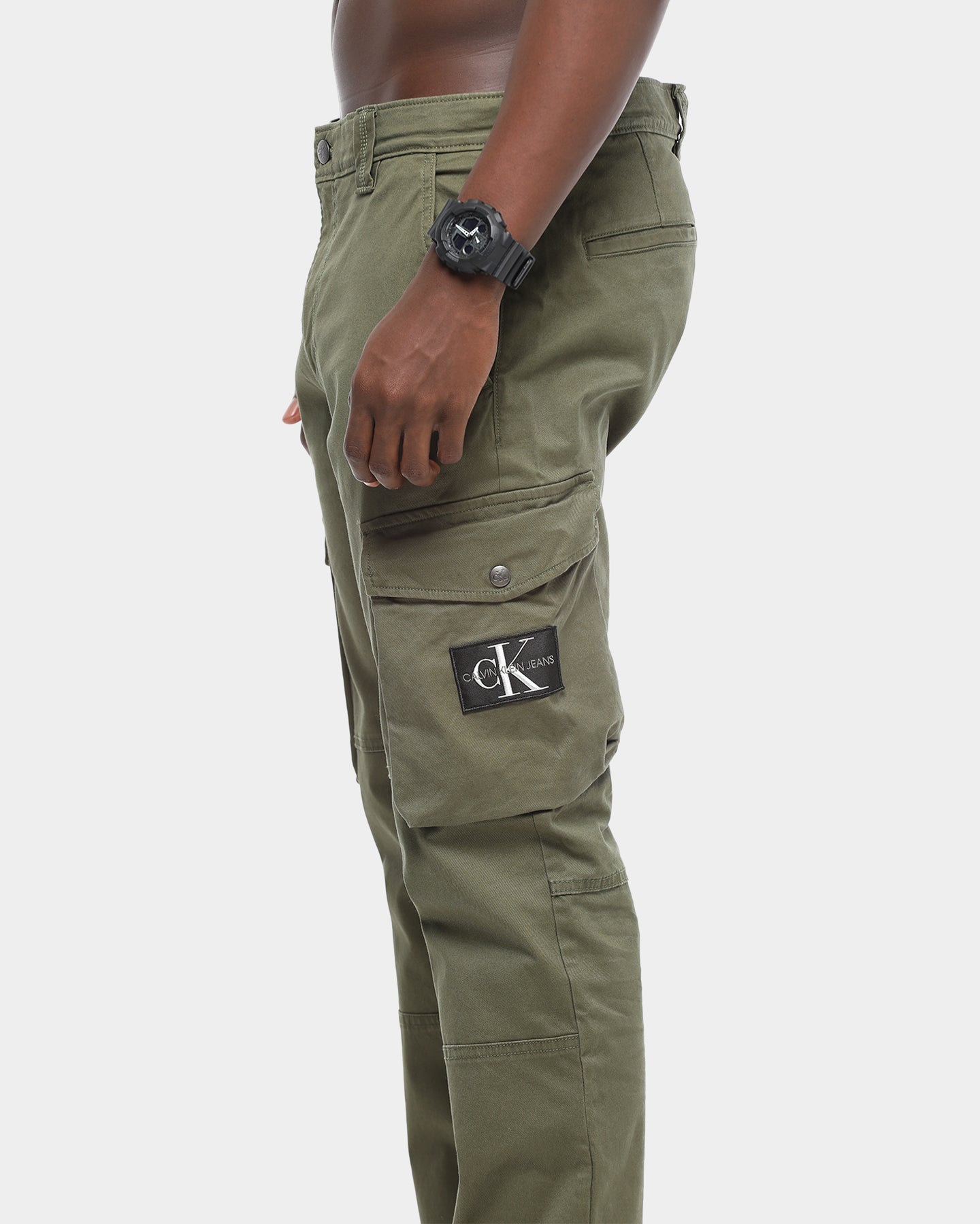 calvin klein green pants