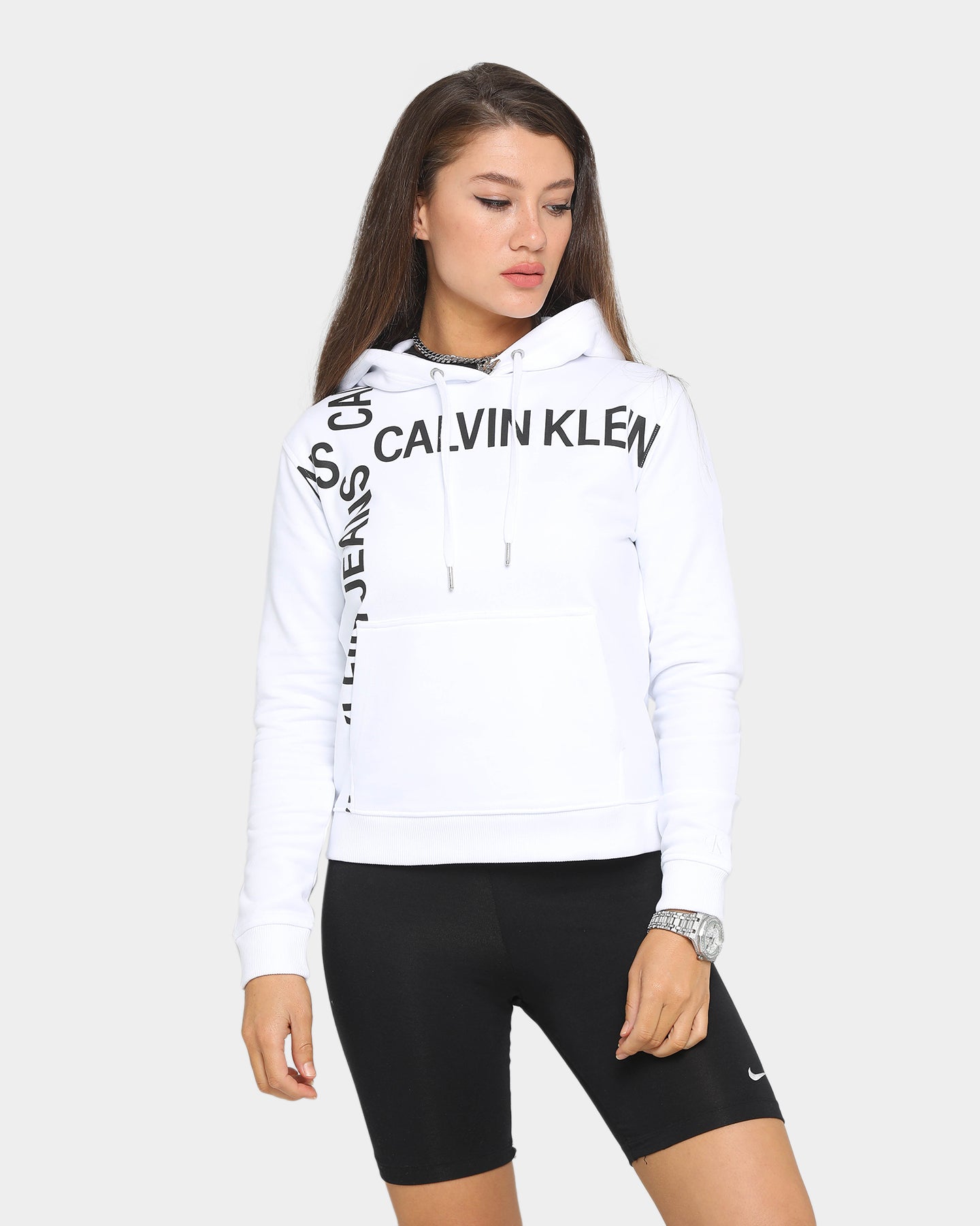 womens calvin klein hoody