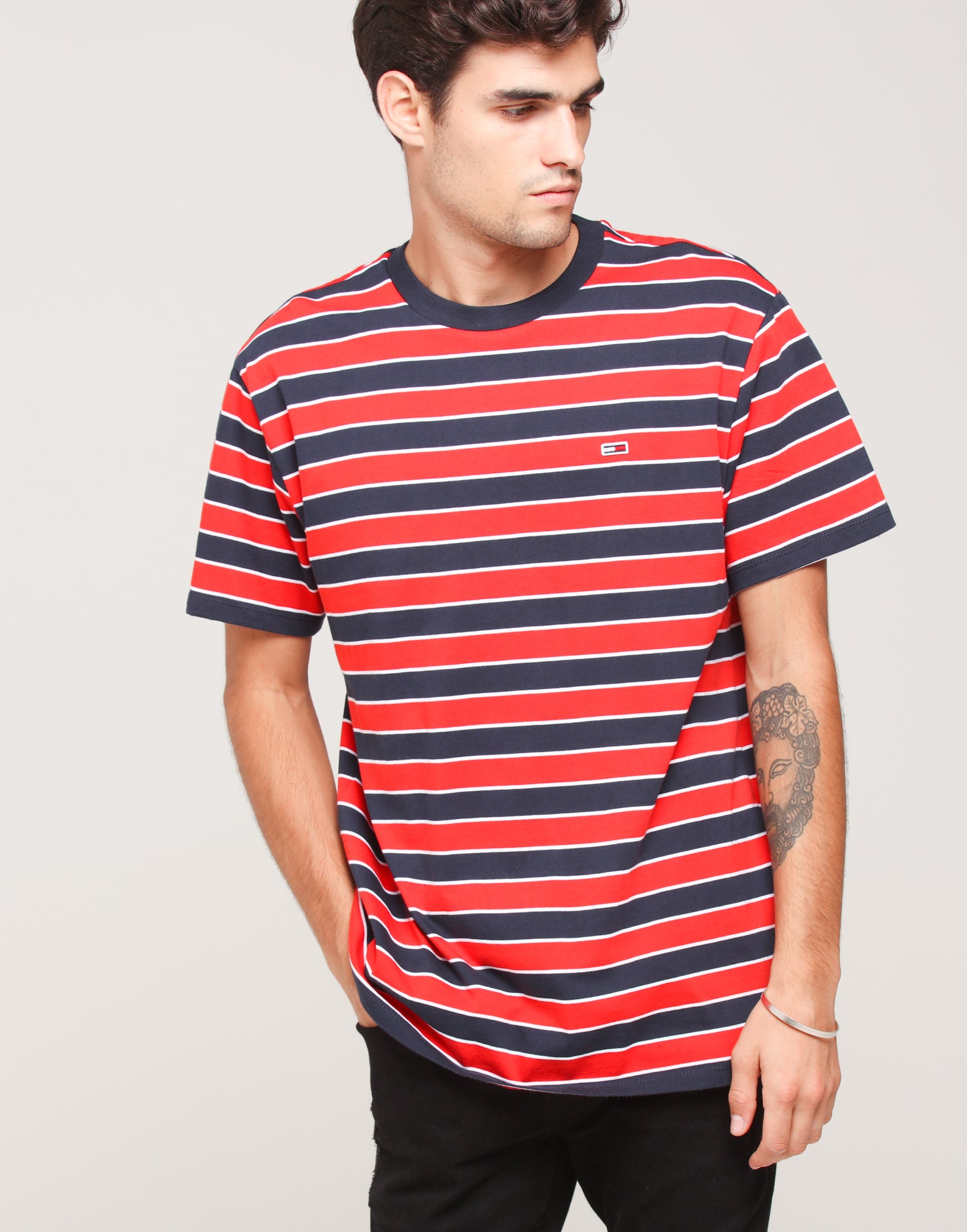 tommy stripe tee