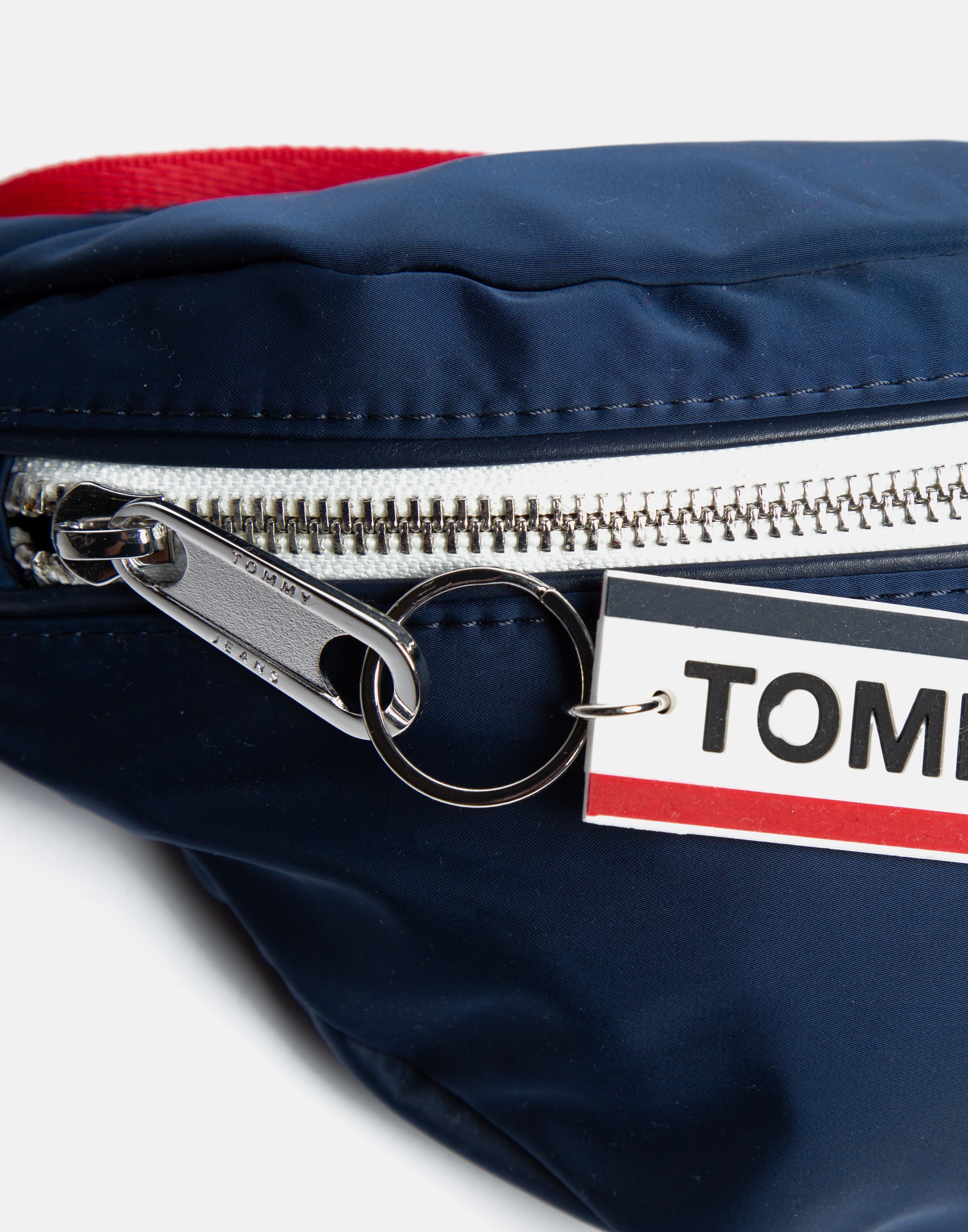 tommy jeans logo tape bumbag