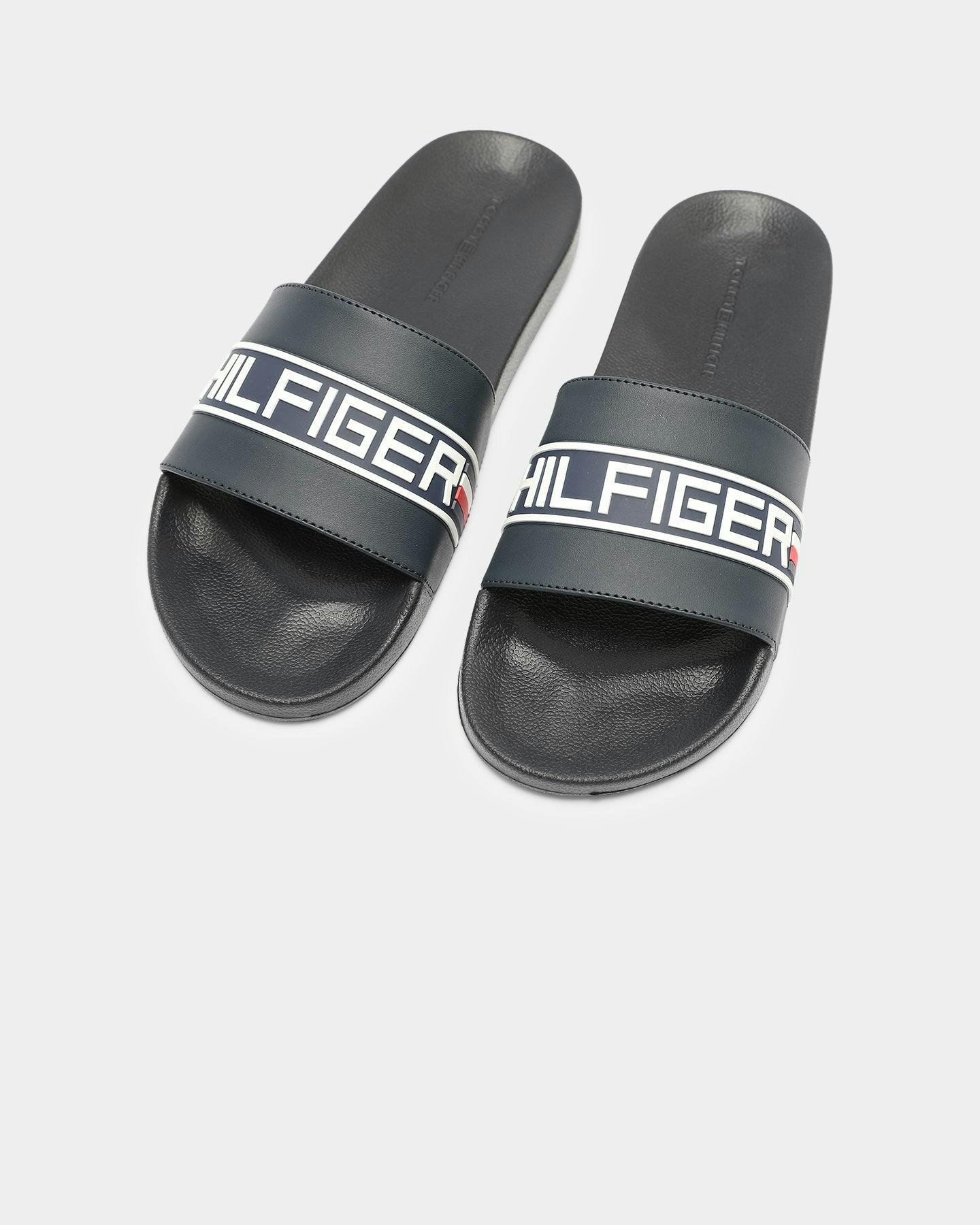 Tommy Jeans Tommy Hilfiger Pool Slide Midnight Navy Culture Kings