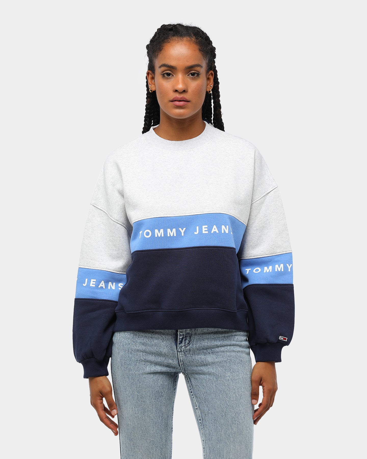 tommy jeans jumper blue