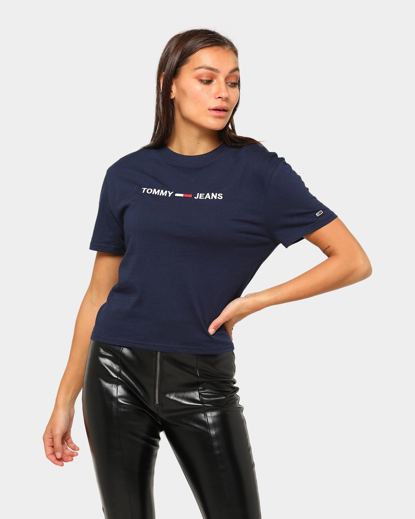 tommy jeans logo t shirt