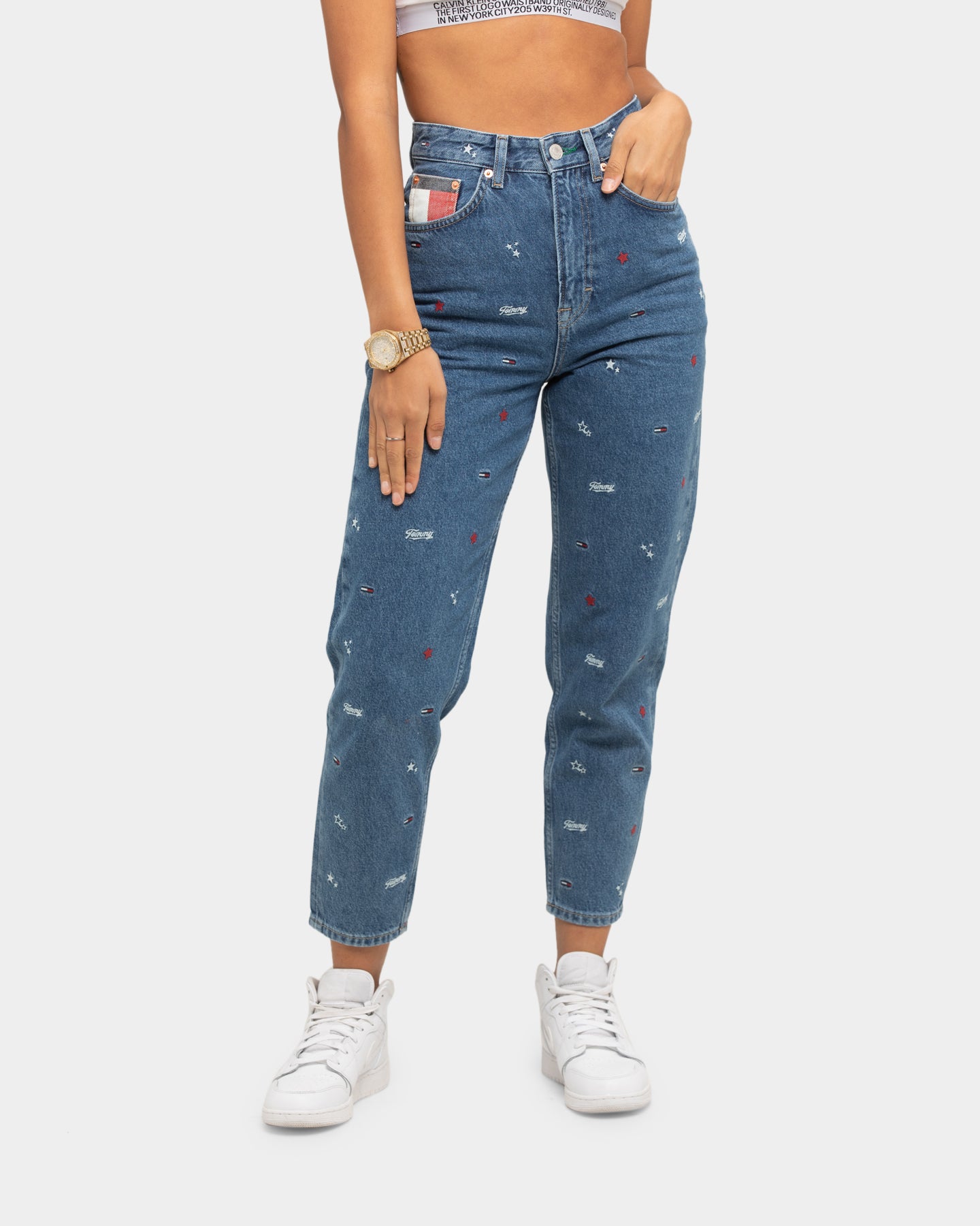 Tommy Jeans Women's Mom Jean High Rise 