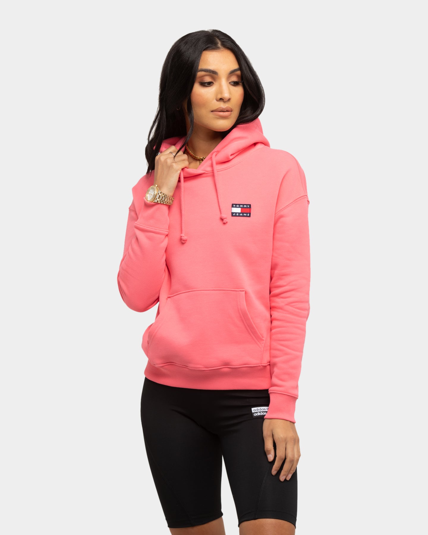 tommy pink hoodie