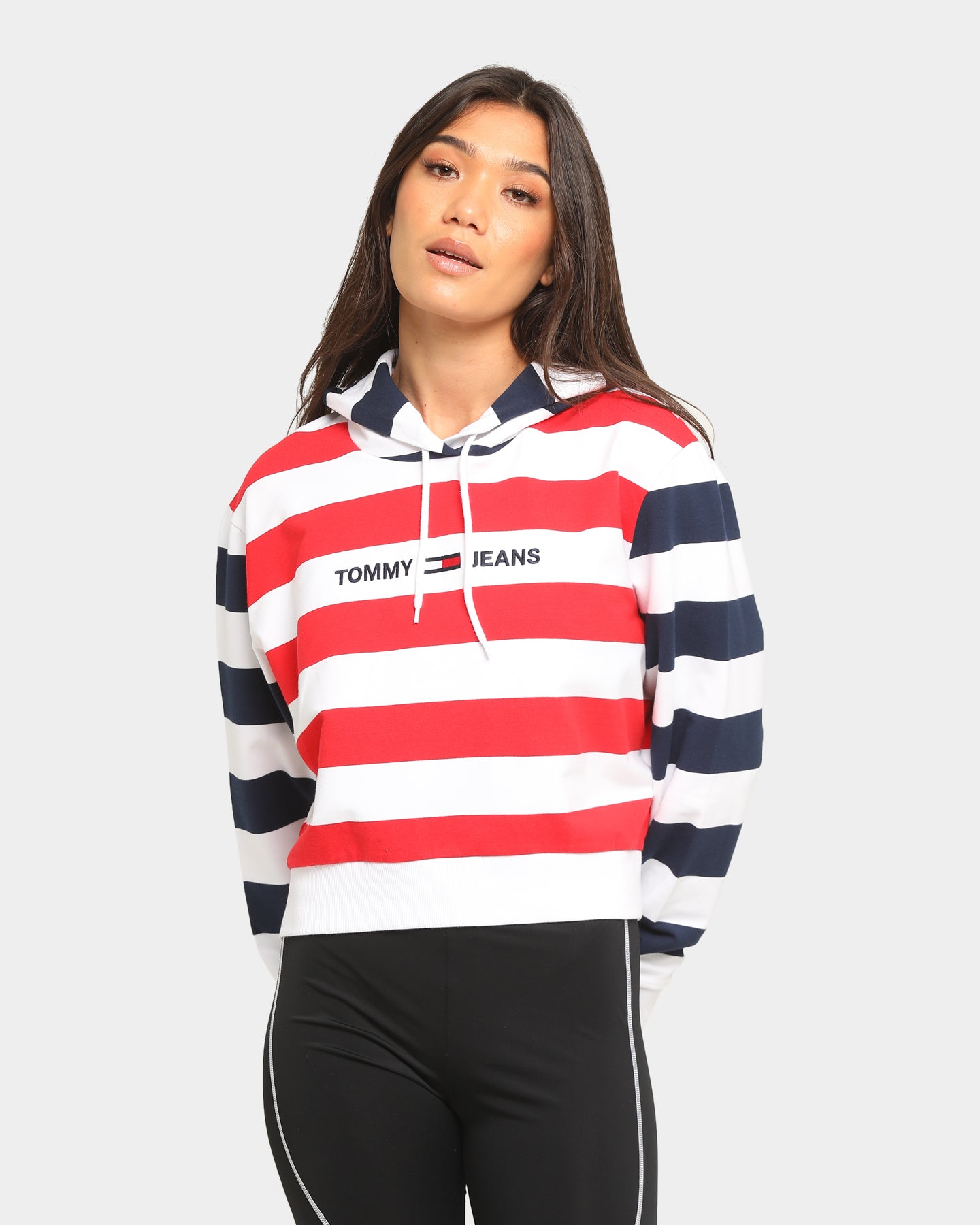 tommy jeans hoodie red