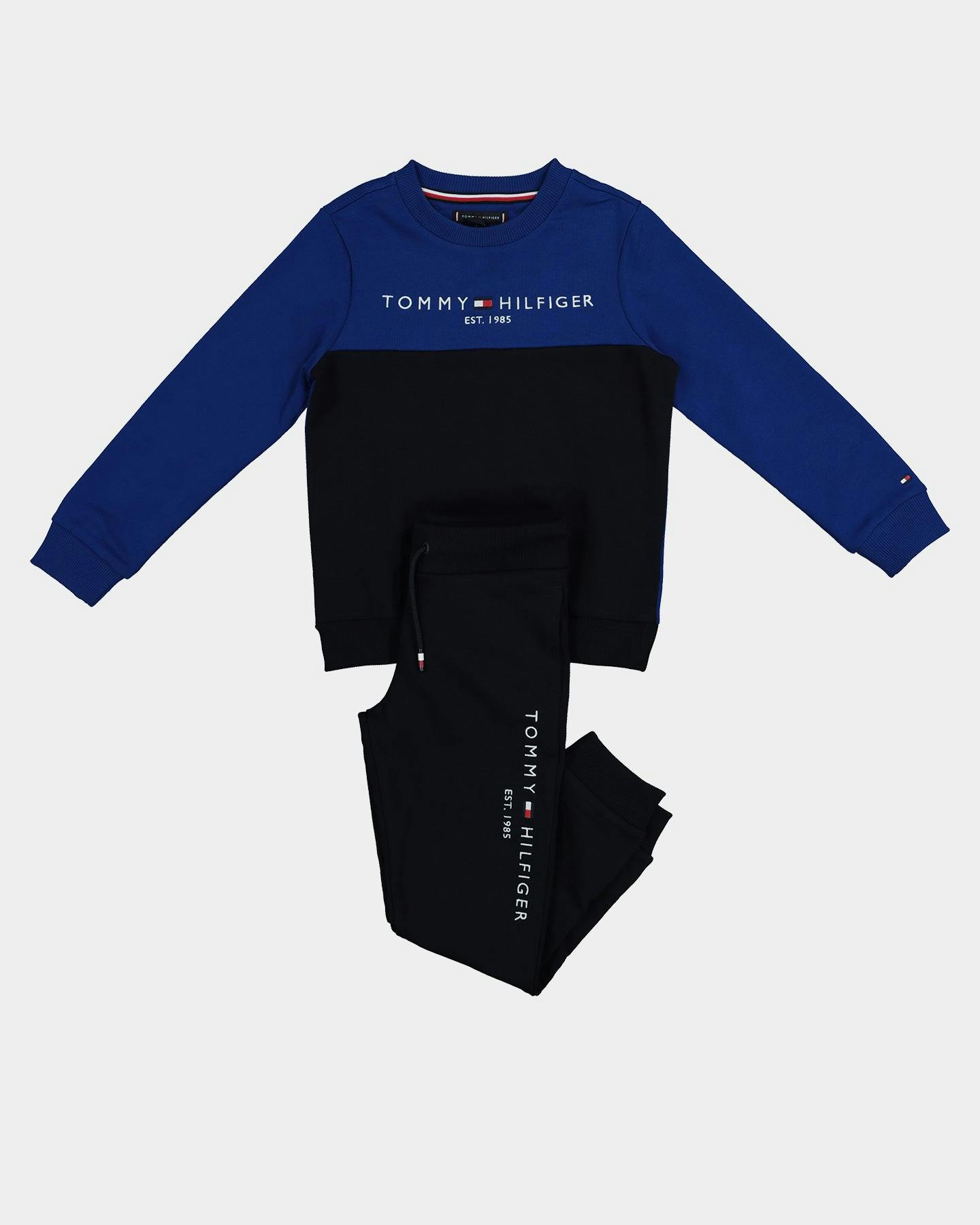Tommy Hilfiger Kids' Essential Colourblock Set Desert Sky