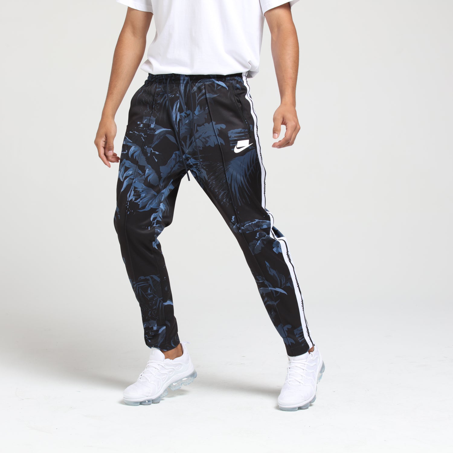 nike floral track pants