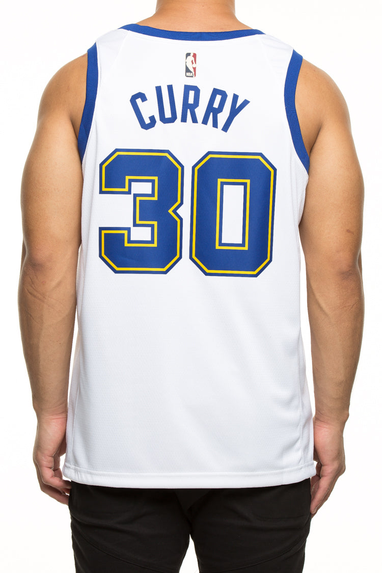 stephen curry white swingman jersey