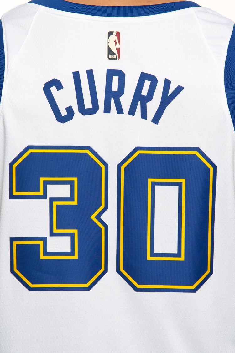 stephen curry white swingman jersey