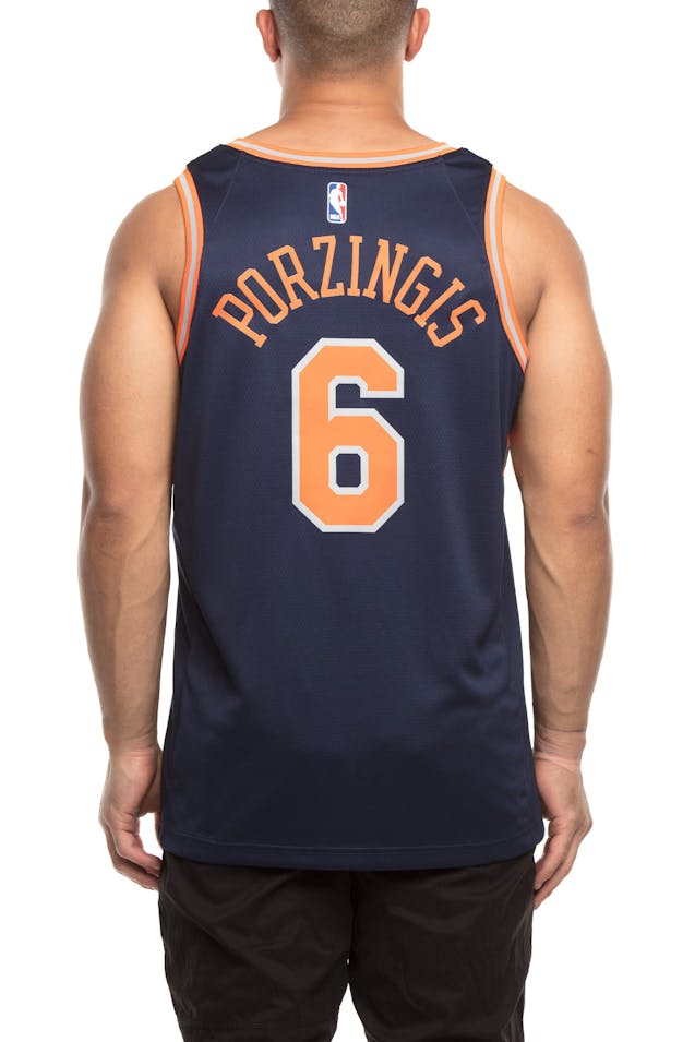 Nike New York Knicks #6 Kristaps Porziņģis City Edition ...