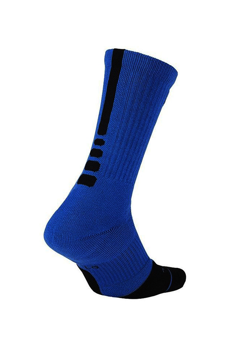 black and blue nike elite socks