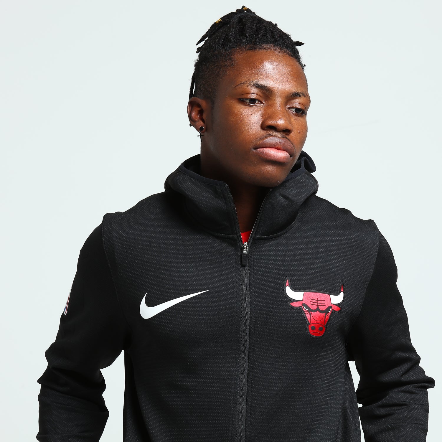Nike Men's Therma Fit Hoodie Black S M L XL 2XL Zip Athletic Nike Men's Therma Fit Hoodie Black S M L XL 2XL Zip Athletic