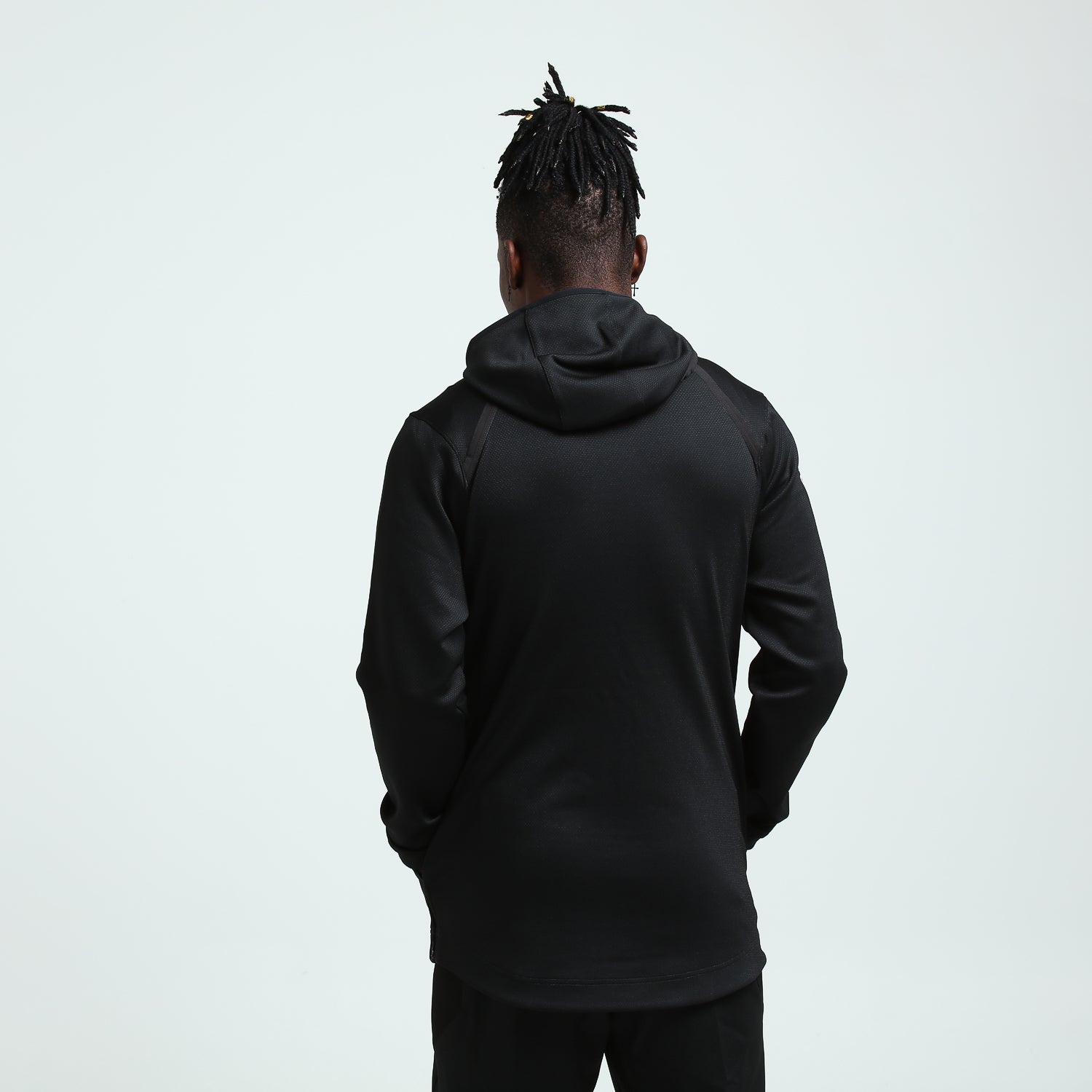 Nike Men's Therma Fit Hoodie Black S M L XL 2XL Zip Athletic Nike Men's Therma Fit Hoodie Black S M L XL 2XL Zip Athletic