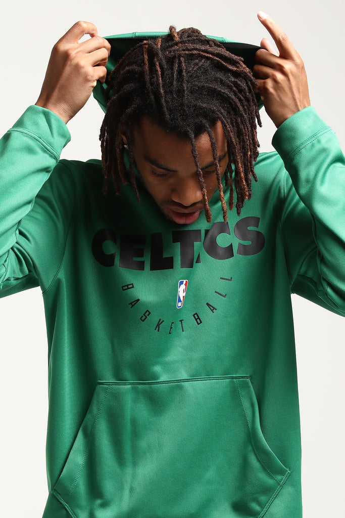 Nike Boston Celtics Spotlight Hoodie Pull Over Clover/Black
