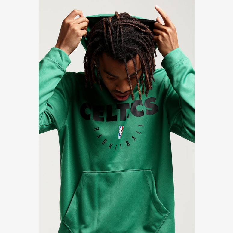 Nike Boston Celtics Spotlight Hoodie Pull Over Clover/Black