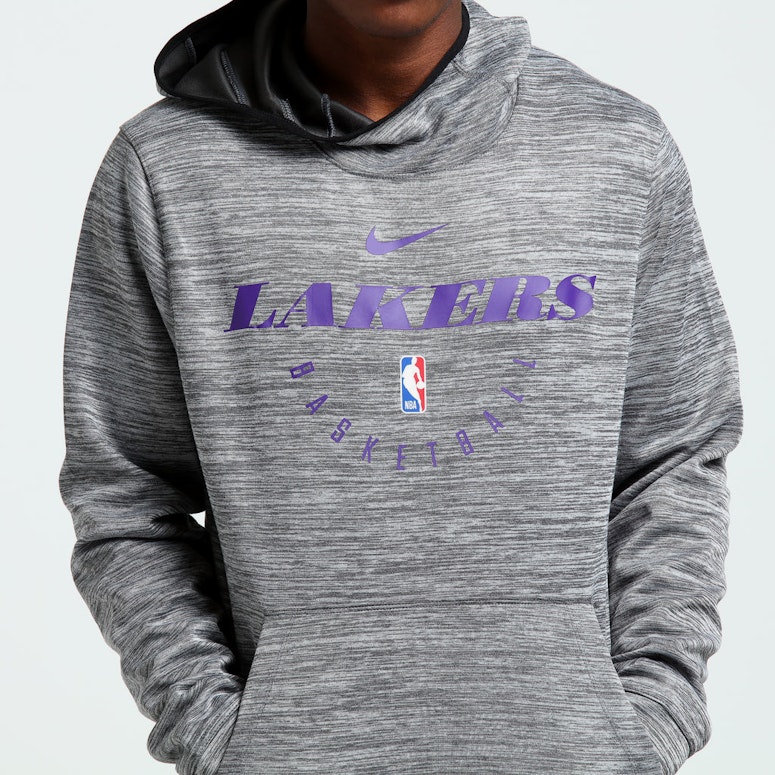 Nike Los Angeles Lakers Spotlight Hoodie Pull Over Carbon Purple Black Culture Kings