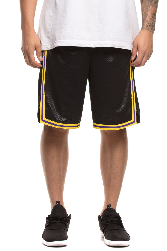 Los Angeles Lakers Nike NBA City Edition Swingman Shorts ...