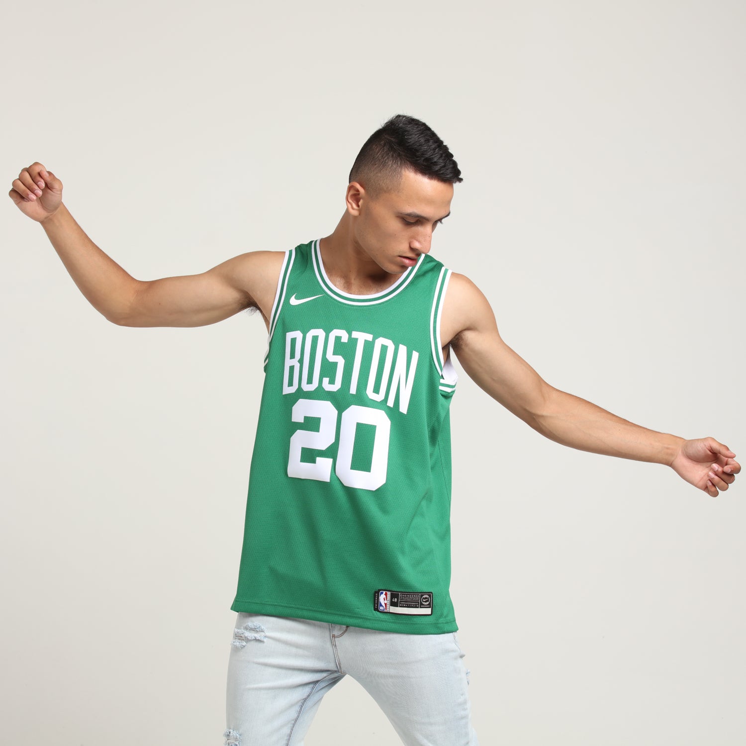 boston basketball jersey