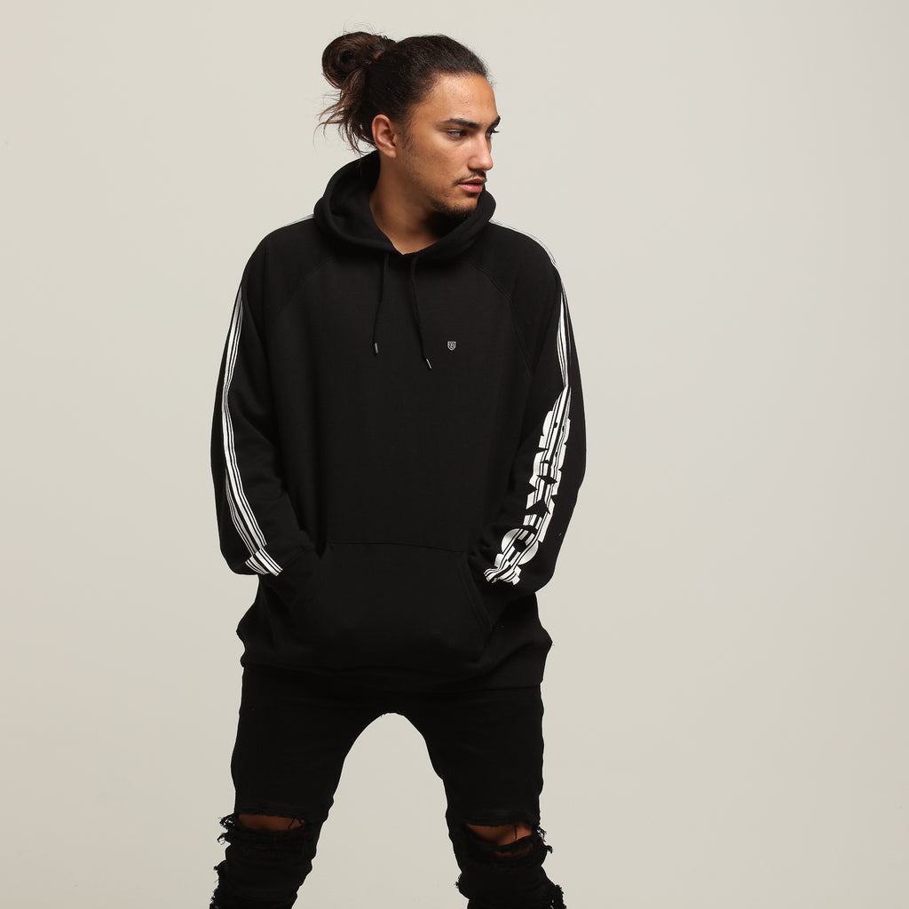 Brixton Marathon Hood Black