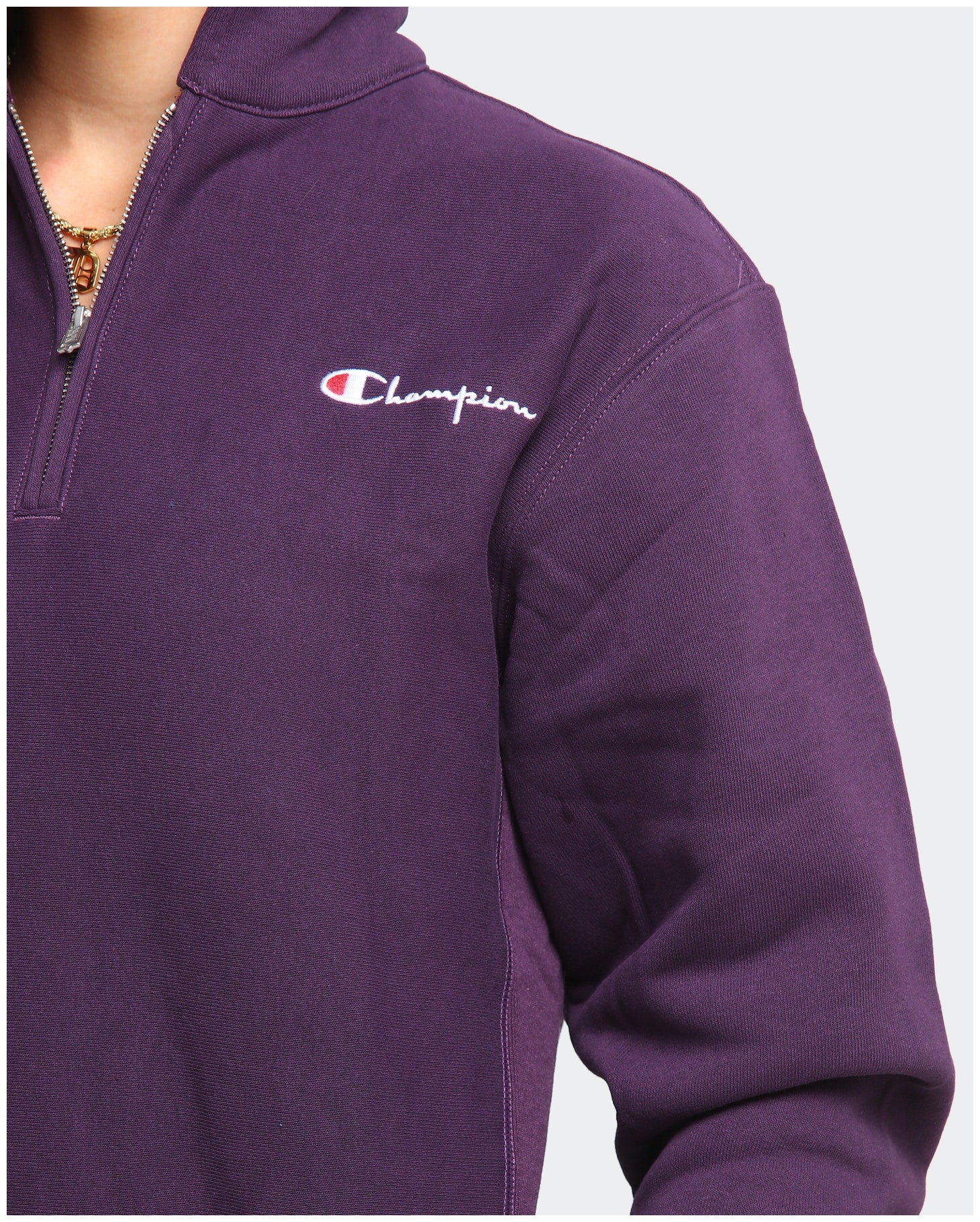champion quarter zip pullover