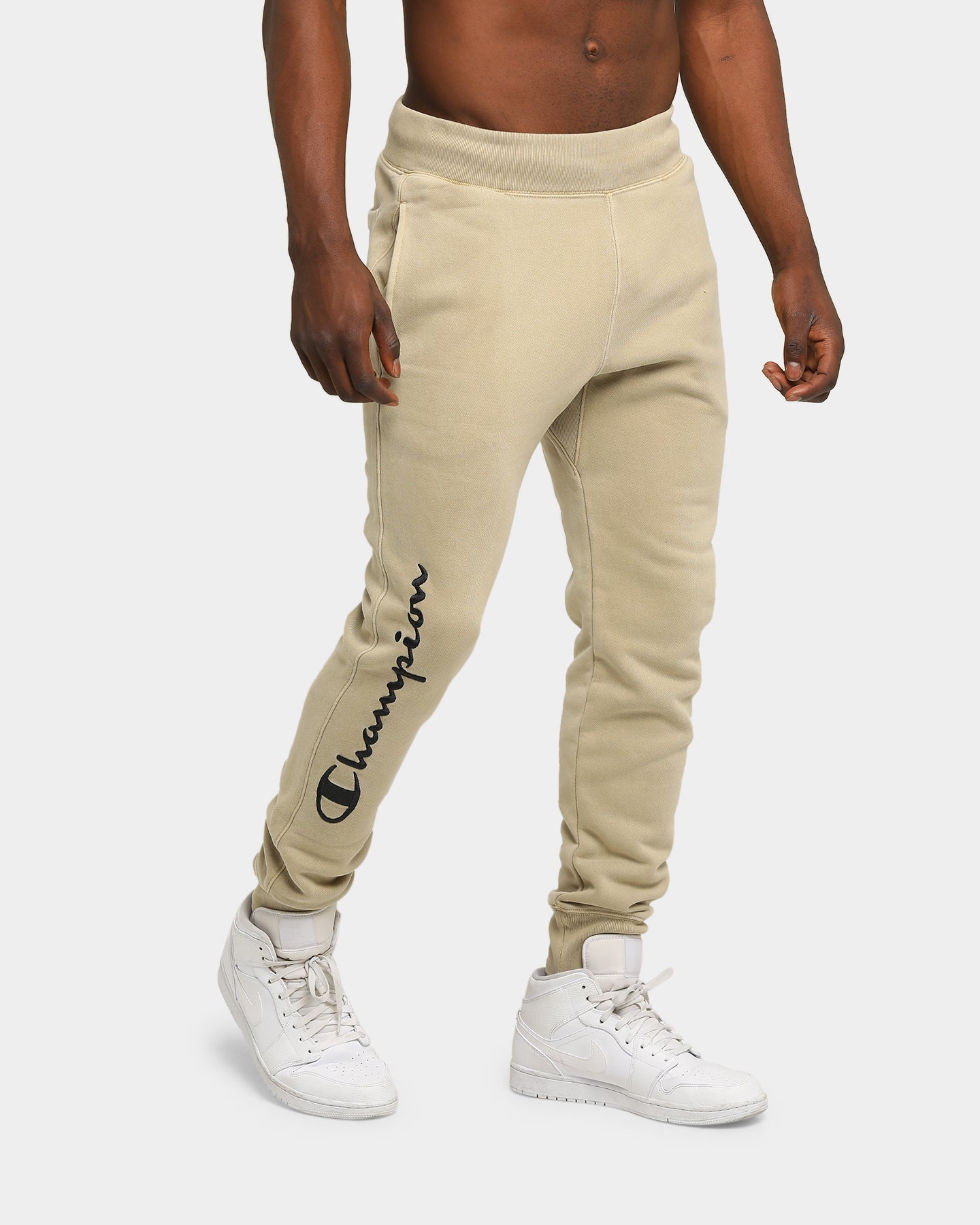 tan champion sweatpants