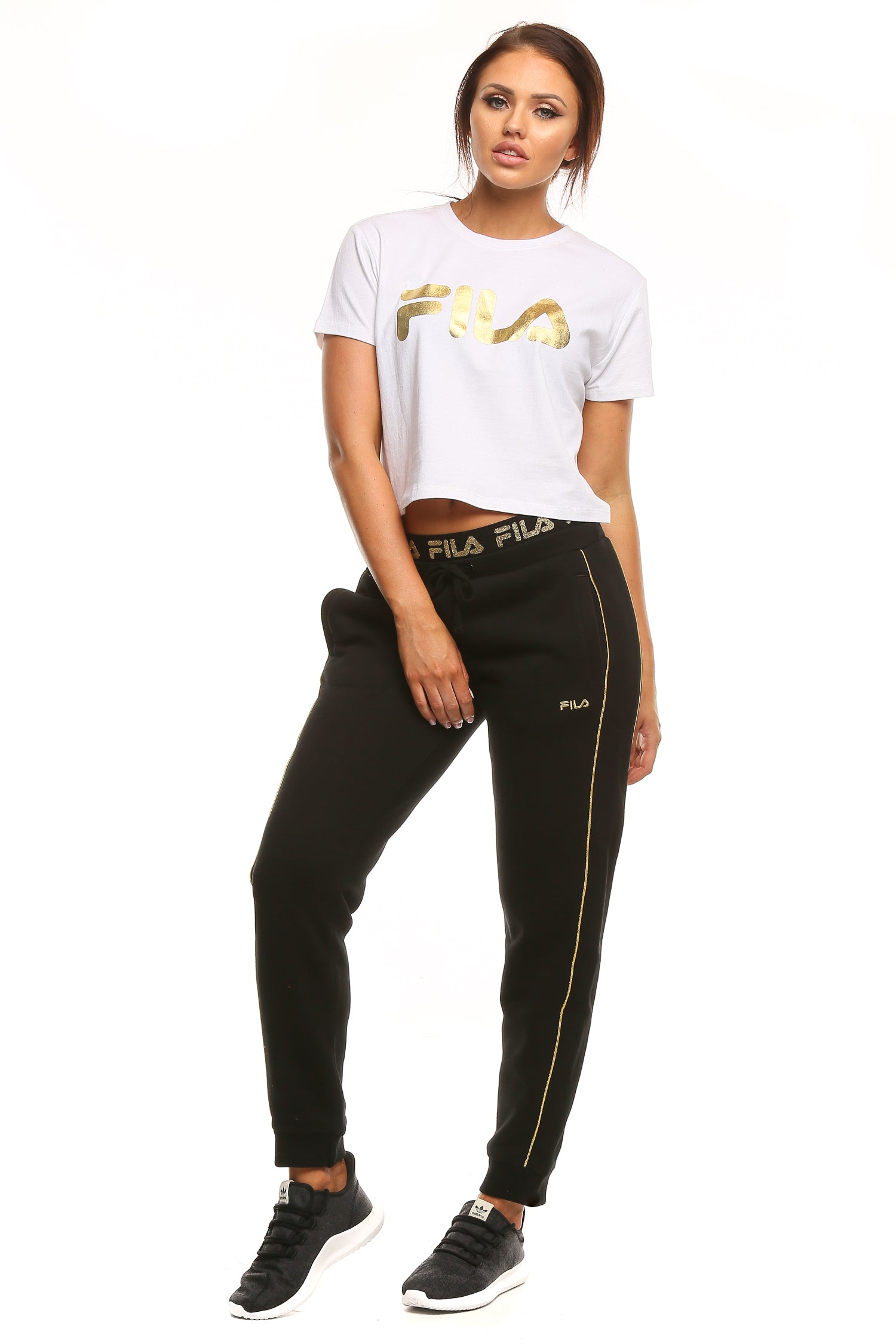 fila t shirt womens gold