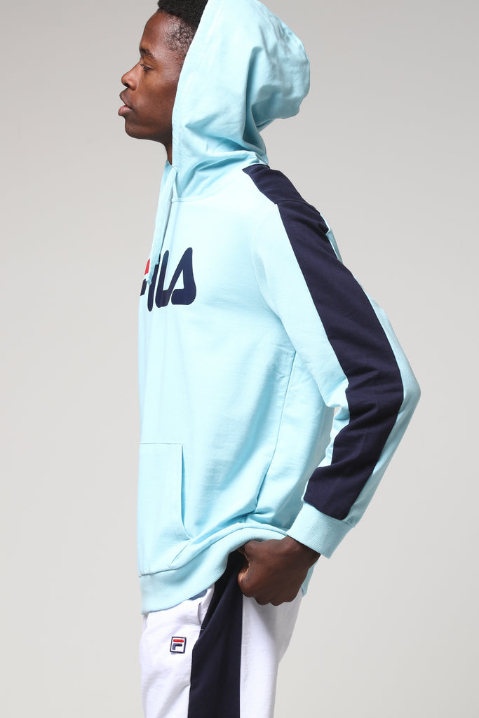 Fila Panel Hoodie Chalk Blue