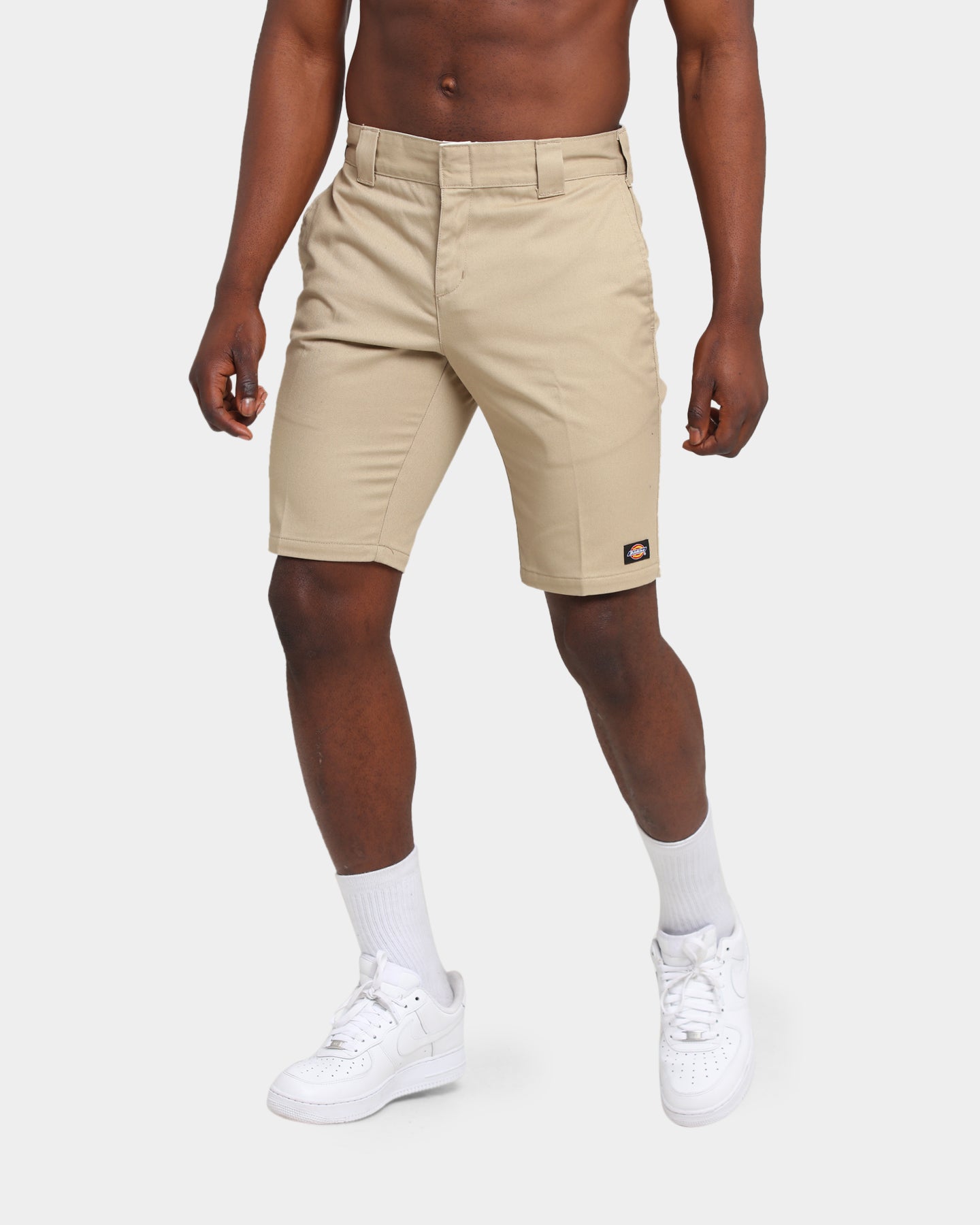 mens slim fit work shorts