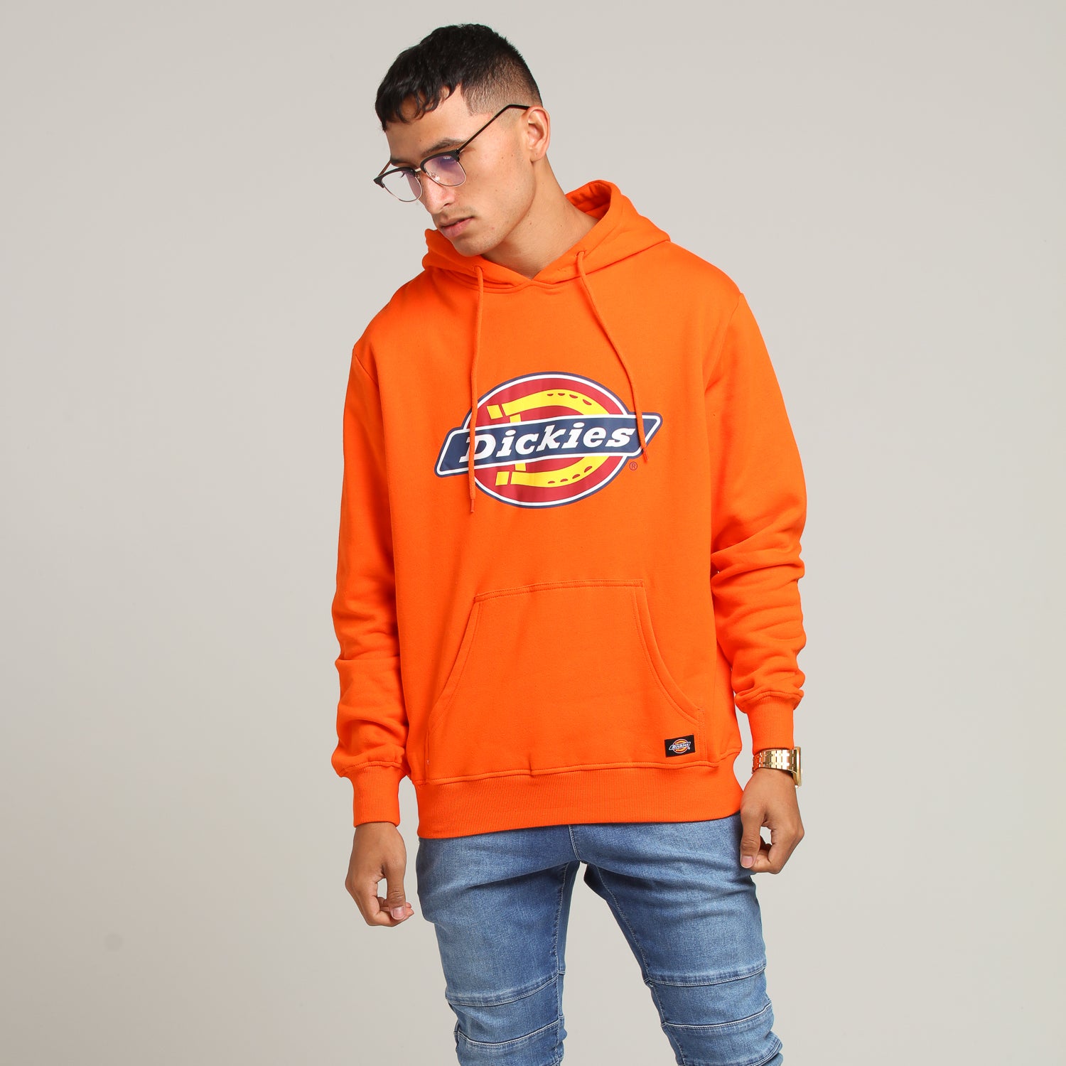 dickies hoodie orange