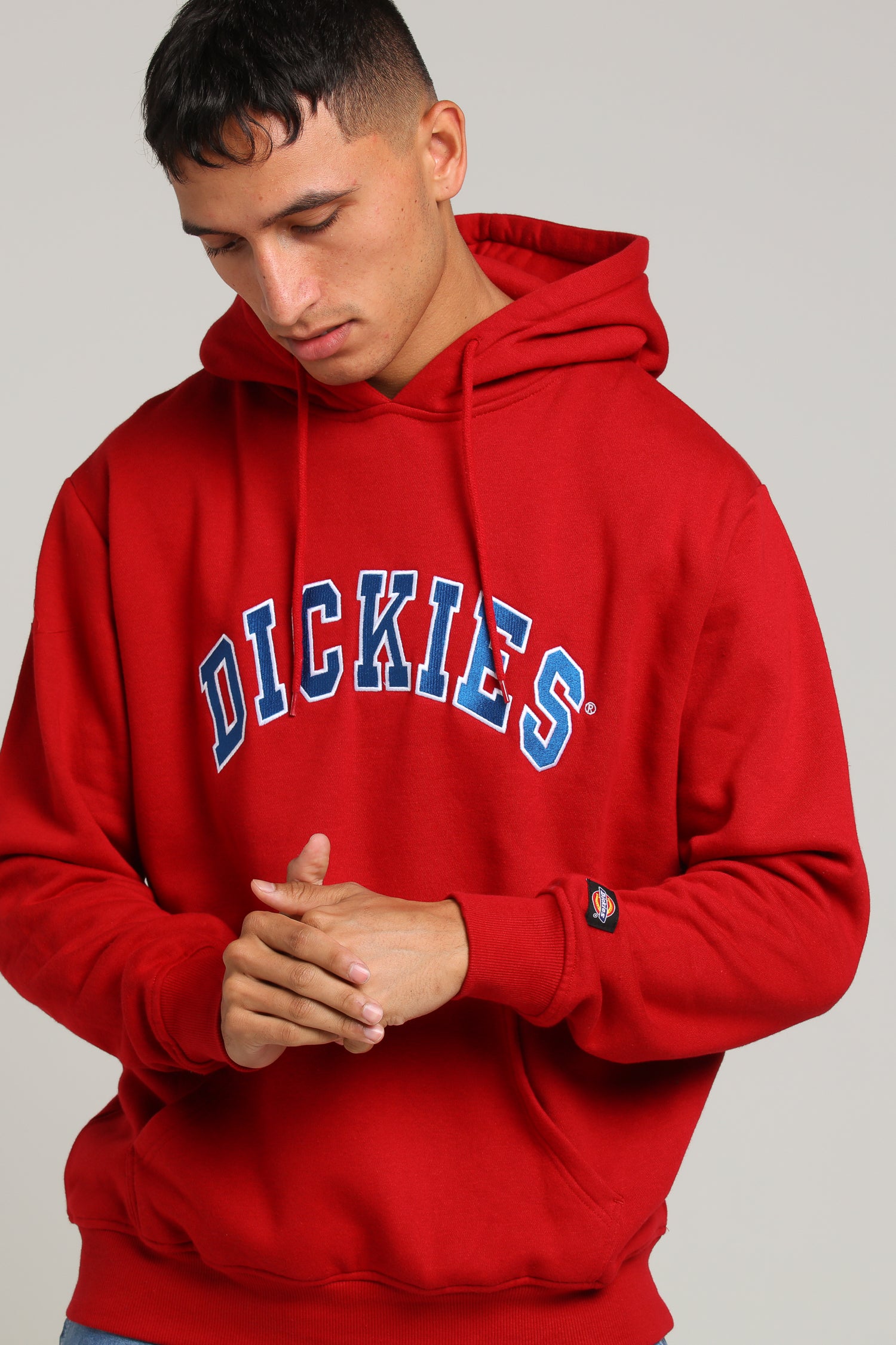 dickies red hoodie