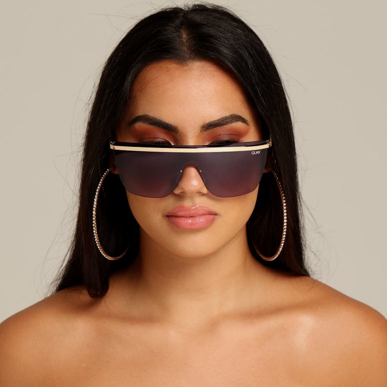 Quay Australia X Jlo Get Right Gold/Black Fade