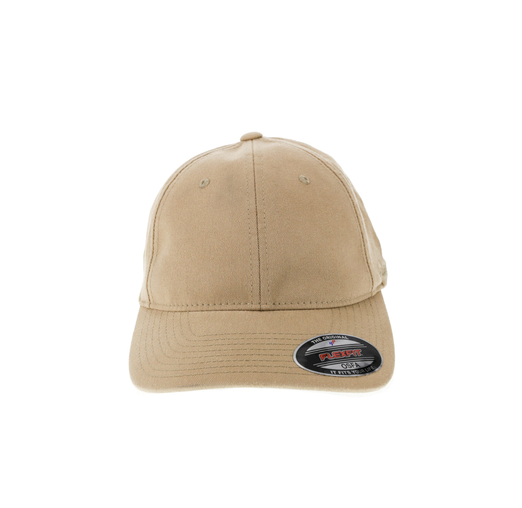 khaki fitted hat