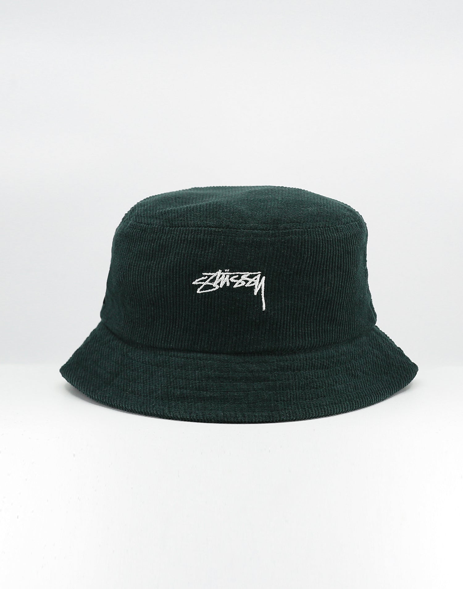 stussy cord bucket hat