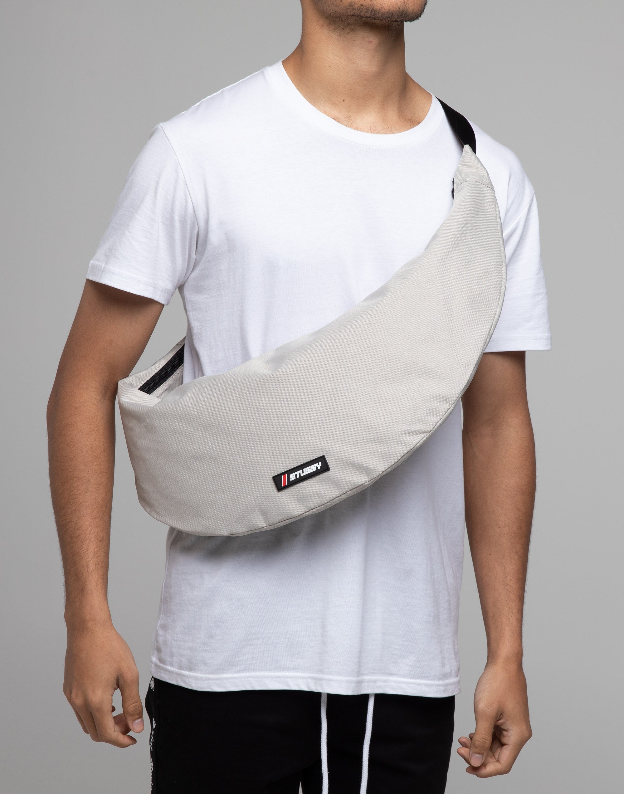 stussy maps sling bag