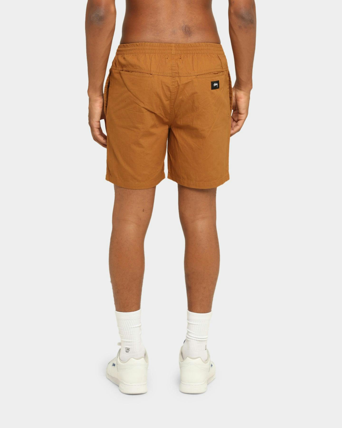 Stussy Basic Stock Beachshort Tan | Culture Kings