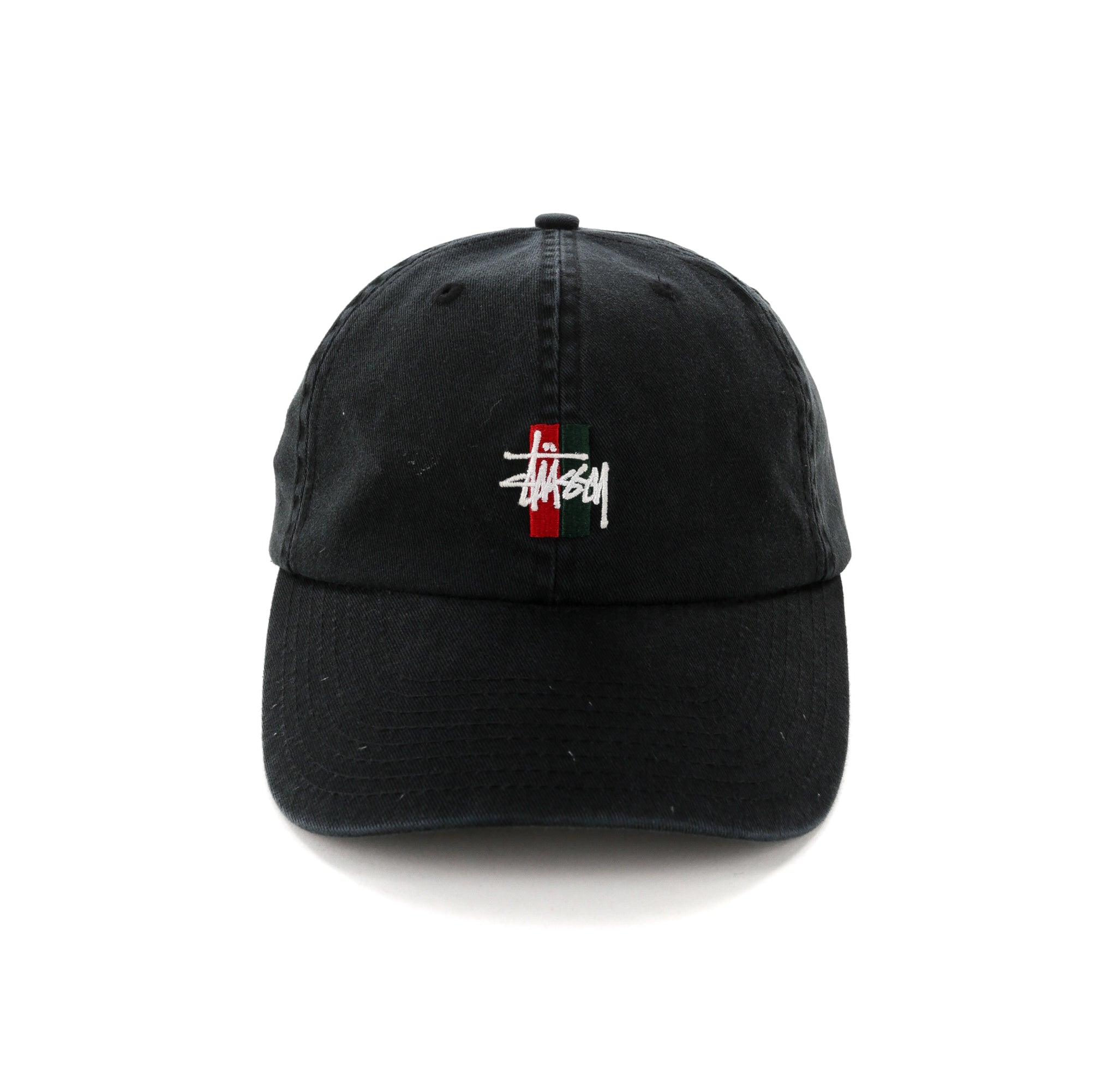 stussy bars logo low pro cap