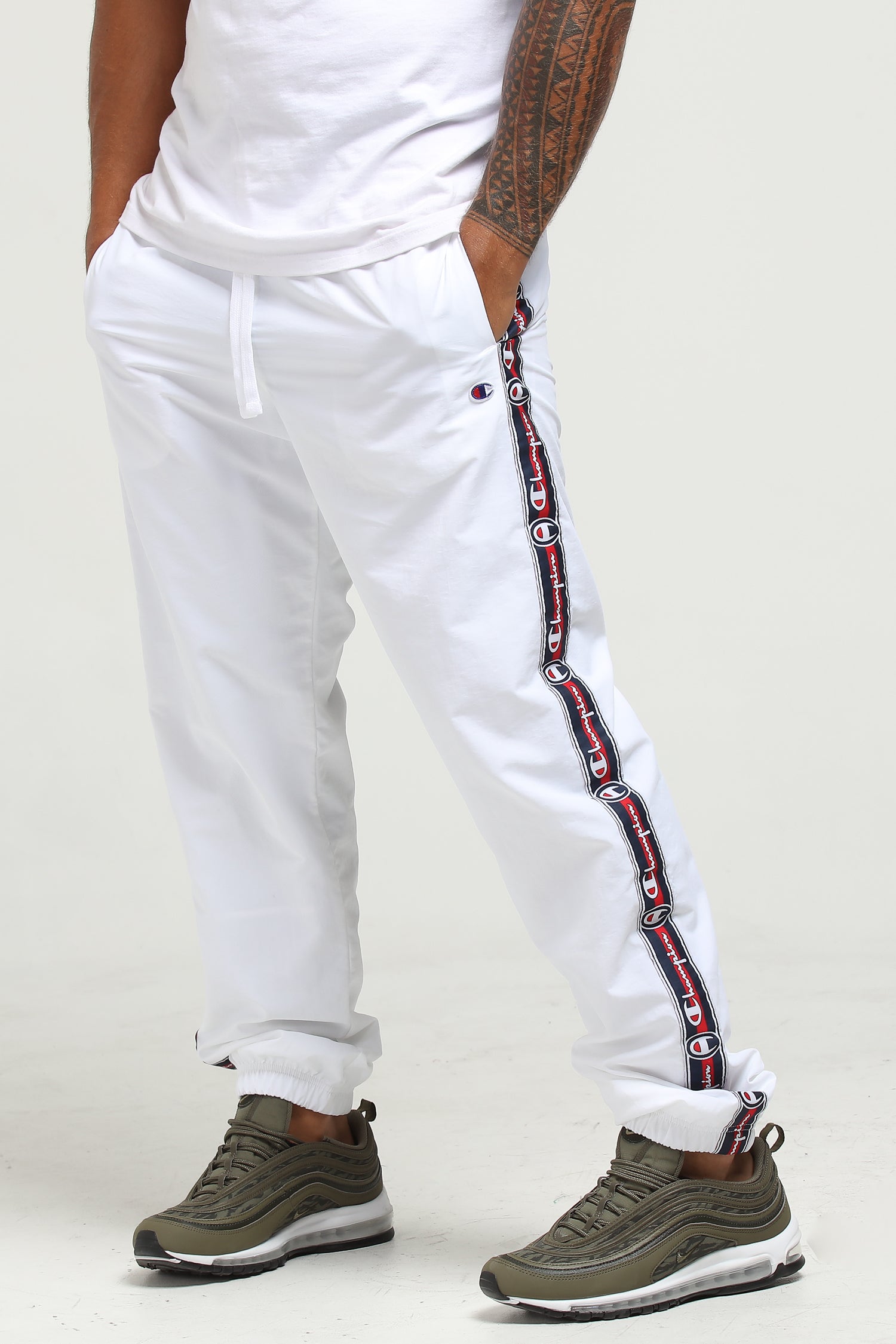 white champion pants